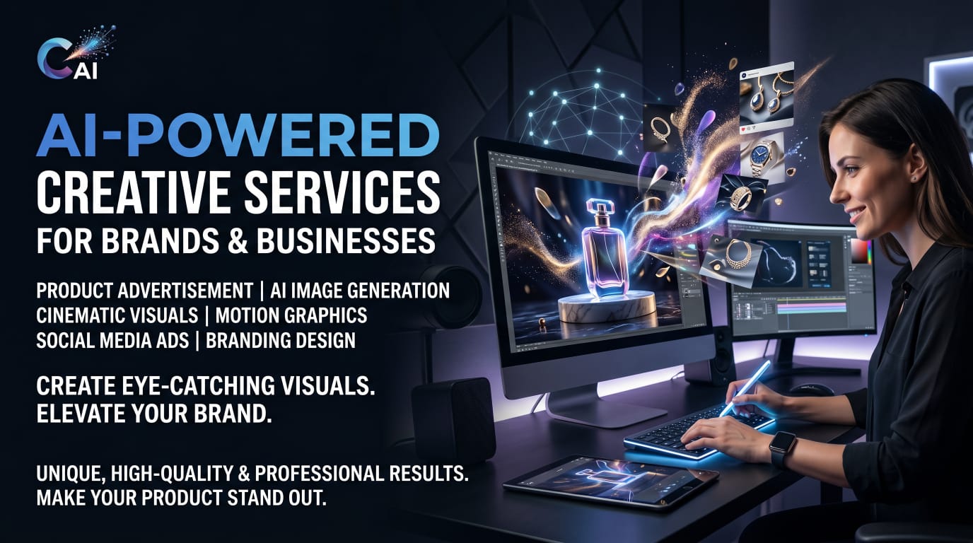 I provide professional AI-powered creative services